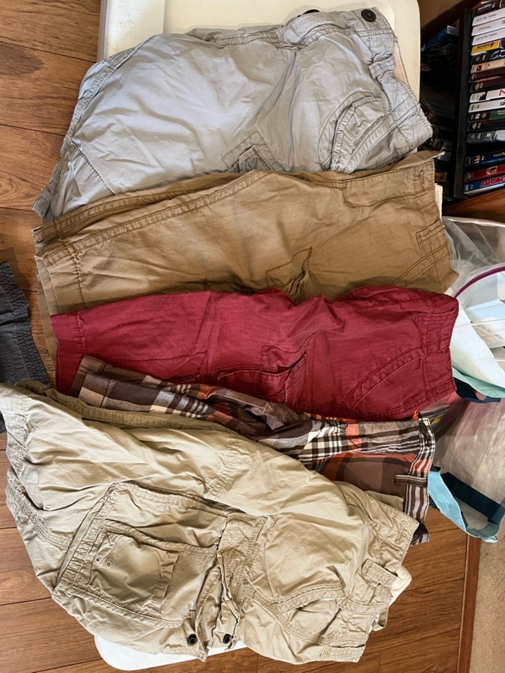 GAP Kids Shorts Bundle Lot  — Red, Tan, Beige, Plaid